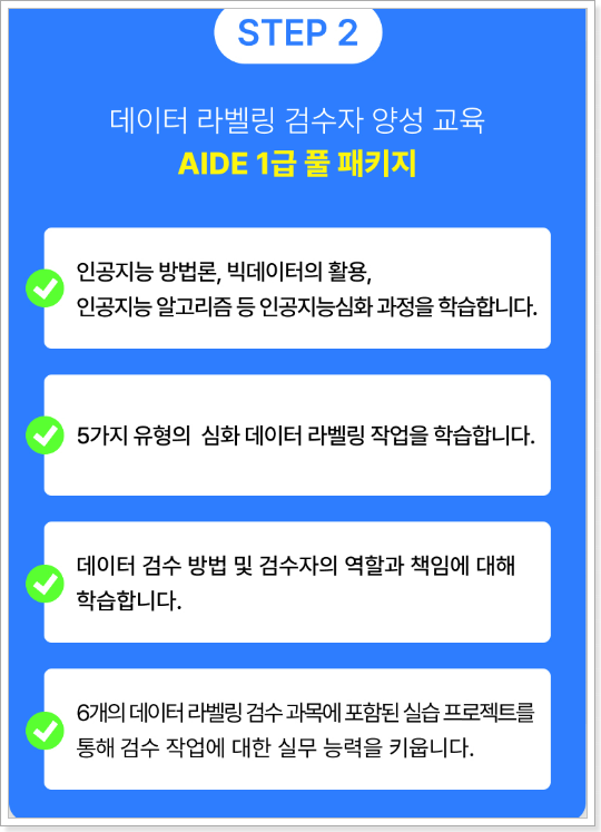 AIDE 1급 풀패키지